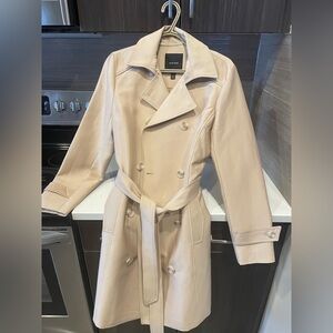 Ever New Women's Cream Trench Coat
